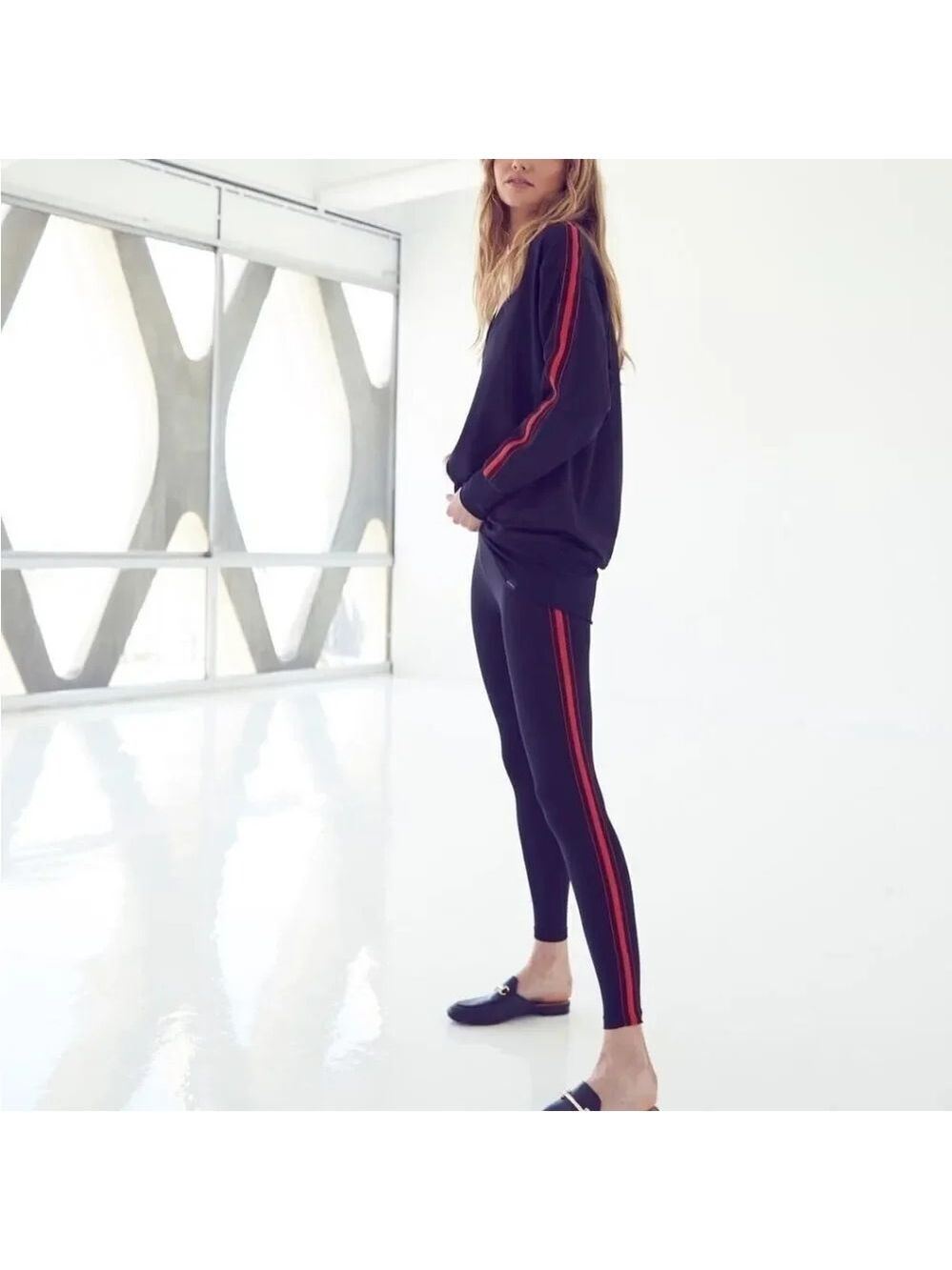 Koral High Rise Tone Stripe Legging